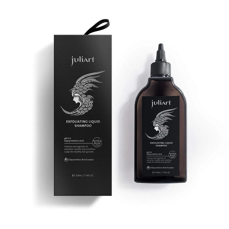 JuliArt Exfoliating Liquid Shampoo 220ml