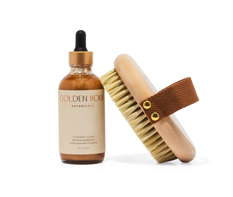 Golden Hour Botanicals Exfoliating Body Brush