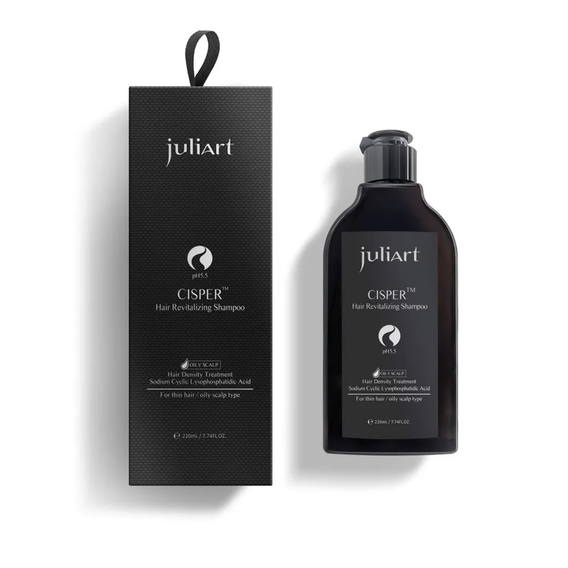 JuliArt CISPER Hair Revitalizing Shampoo - Oily Scalp 220ml