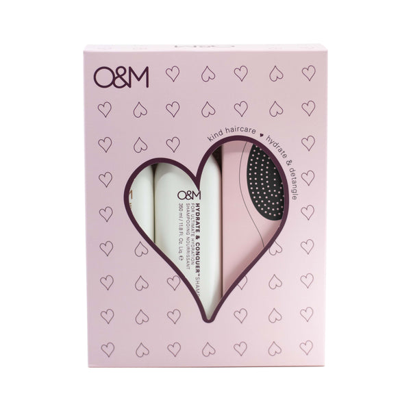 O&M Hydrate and Tangle-Free Gift Set