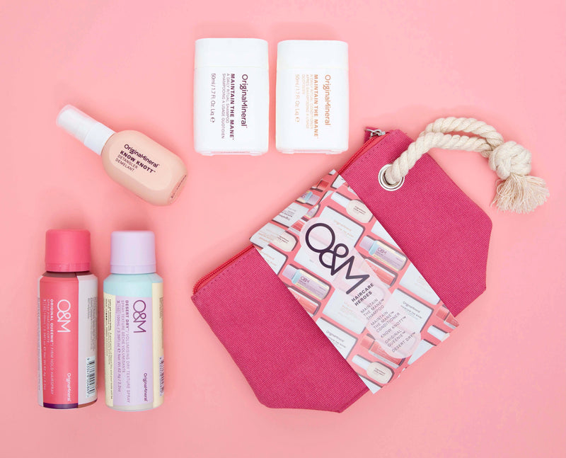 O&M Mini Hair Care Heroes Travel Gift Set