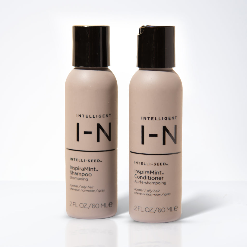 InspiraMint Shampoo & Conditioner Travel Set